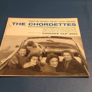 The Chordettes Vinyl Record - Blue Cover